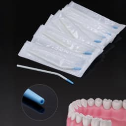 JUMTOP 50Pcs Dental Surgical Aspirator Saliva Ejector Suction Tips