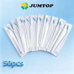 JUMTOP 50Pcs Dental Surgical Aspirator Saliva Ejector Suction Tips