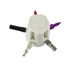 Dental Handpiece Cleaning Oil Lubricator with 5 Style Connector Portable Lubricant Oil Maintenance for Any Standard Spray Can