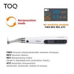 New Endo Motor 16:1 Dental Reduction Equipment Wireless Root Canal Motor with reciprocation mode Instrument Dentist Tips