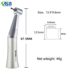 FX Style Slow Speed Handpiece Push Button 1:1 Ratio Contra Angle With Ball Bearing Polishing Dentist Tool