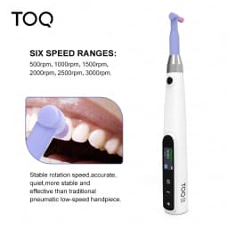 Dental Cordless Polishing Wireless Electric Motor With Prophy Angles Machine 3000rpm Rechargeable Polishing Instrument