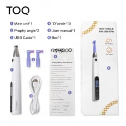Dental Cordless Polishing Wireless Electric Motor With Prophy Angles Machine 3000rpm Rechargeable Polishing Instrument
