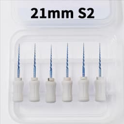 Glin Dental NiTi Hand Use Blue Endodontics Files For Root Canal Treatment Heat Activated Dentist Material F4 F5 Instrument