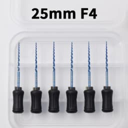 Glin Dental NiTi Hand Use Blue Endodontics Files For Root Canal Treatment Heat Activated Dentist Material F4 F5 Instrument