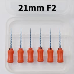 Glin Dental NiTi Hand Use Blue Endodontics Files For Root Canal Treatment Heat Activated Dentist Material F4 F5 Instrument