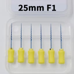 Glin Dental NiTi Hand Use Blue Endodontics Files For Root Canal Treatment Heat Activated Dentist Material F4 F5 Instrument