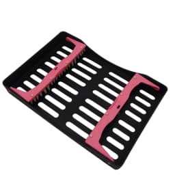 JUMTOP Dental Instrument Rack Placing Case for Composite Resin Spatulas Autoclave Sterilization Box Tray Holder Dentist Tools