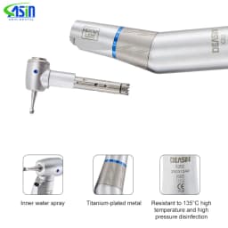 DEASIN Dental Low Speed Fiber Optic Contra Angle Handpiece X25LKV1 Dental 1:1 Handpiece