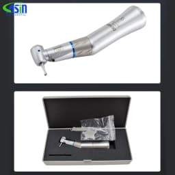 DEASIN Dental Low Speed Fiber Optic Contra Angle Handpiece X25LKV1 Dental 1:1 Handpiece