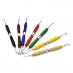 JUMTOP 7Pcs Dental Resin Filler Aesthetic Restoration Tools Double Head Resin Sculpture Knife