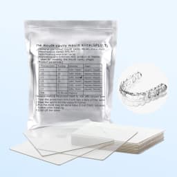 JUMTOP Dental Orthodontic Splint Retainer Vacuum Forming Sheet Soft/Hard Plastic 1.0/1.5/2.0mm Dentistry Thermoforming Material