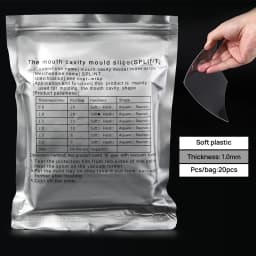 JUMTOP Dental Orthodontic Splint Retainer Vacuum Forming Sheet Soft/Hard Plastic 1.0/1.5/2.0mm Dentistry Thermoforming Material
