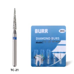 Dental Diamond Burs For High Speed Handpiece Friction Grip FG 1.6mm Bur 5Pcs/Box 42Types Polishing Teeth Whitening Tools