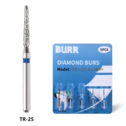 Dental Diamond Burs For High Speed Handpiece Friction Grip FG 1.6mm Bur 5Pcs/Box 42Types Polishing Teeth Whitening Tools