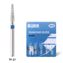 Dental Diamond Burs For High Speed Handpiece Friction Grip FG 1.6mm Bur 5Pcs/Box 42Types Polishing Teeth Whitening Tools