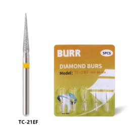 Dental Diamond Burs For High Speed Handpiece Friction Grip FG 1.6mm Bur 5Pcs/Box 42Types Polishing Teeth Whitening Tools