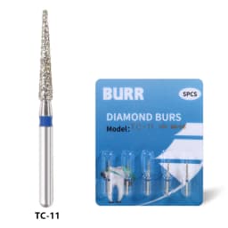 Dental Diamond Burs For High Speed Handpiece Friction Grip FG 1.6mm Bur 5Pcs/Box 42Types Polishing Teeth Whitening Tools