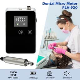 Portable Dental Lab Brushless Micromotor Nail Drill Machine E-Type Electric Motor Professional Tool Accessories