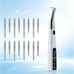 JUMTOP Dental Wireless Implant Electric Torque Wrench Adjustable 6 to 50 N.cm, 360° Rotated Contra Angle