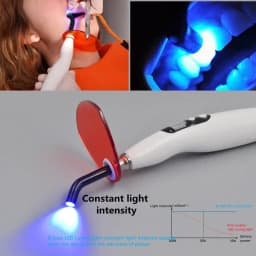 Dental LED Photopolymerizer 1200-1500mw/cm² Curing Light Tool Dentist Filling Resin Curing Lamps