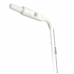 JUMTOP 5Pcs Dental Plastic Sonic Powered Endo Irrigation Tips Root Canal Tip Dentistry Air Scaler Handpiece Tip