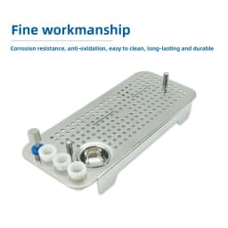 Dental PRF CGF Box Implant Plate Rich Fibrin Box Stainless Steel Implant Surgical Bone Membrane Kit Dental Lab SurgeryInstrument