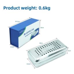 Dental PRF CGF Box Implant Plate Rich Fibrin Box Stainless Steel Implant Surgical Bone Membrane Kit Dental Lab SurgeryInstrument