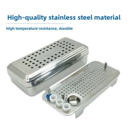 Dental PRF CGF Box Implant Plate Rich Fibrin Box Stainless Steel Implant Surgical Bone Membrane Kit Dental Lab SurgeryInstrument