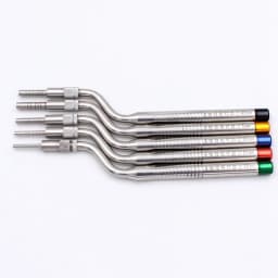 5Pcs Dental Implant Osteotome Instrument Sinus Lift Bended Extruder Concave Tips Stainless Steel Dentistry Tooth Extraction Tool
