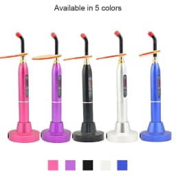 DEASIN LED Wireless Dental Curing Light Lamp Machine Dentistry Polymerize Resin Cure 5s/3mm Lamp Light Cured Dental Orthodontics