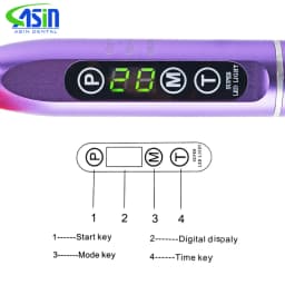 DEASIN LED Wireless Dental Curing Light Lamp Machine Dentistry Polymerize Resin Cure 5s/3mm Lamp Light Cured Dental Orthodontics
