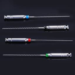 JUMTOP 4Pcs/Box Dental Rotary Paste Carriers Spiral Filler Lentulo Assorted Engine Filling Paste 21/25mm 25-40#