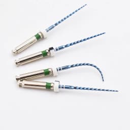 Dental Blue Dental Rotary Files Nickel Titanium Root Canal Files Endodontic Files 04 06 Taper Heat Activation Blue Files Rotary