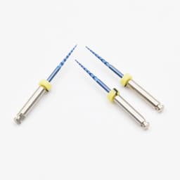 Dental Blue Dental Rotary Files Nickel Titanium Root Canal Files Endodontic Files 04 06 Taper Heat Activation Blue Files Rotary