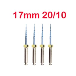 Dental Blue Dental Rotary Files Nickel Titanium Root Canal Files Endodontic Files 04 06 Taper Heat Activation Blue Files Rotary