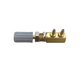 JUMTOP Dental Regulator Control Valve for Dental Chair Turbine Unit 3mm Connector to 4*2.5mm Hose