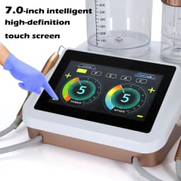 Dental Ultrasonic Scaler Air Polisher 2 in1 Periodontic Surgery Therapy System Woodpecker Style Scaler & Air Polisher Sandblast