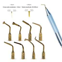 Dental Piezosurgery Tips US/UL/UC/UI Series for Bone Cutting & Sinus Lifting – Compatible with Woodpecker Mectron