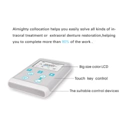 COXO Dental Electric Motor C-Puma INT+ Brushless Micromotor with Fiber Optic for Dental Unit Chair Minimally Invasive Polishing