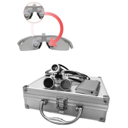 3.5X Dental Loupes Binocular Magnifier Surgical Medical Operation Head Lamp LED Headlight Surgical Loupes