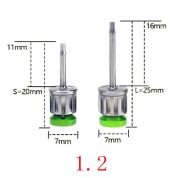 Dental Prosthetic Screwdriver ICX ITI Dentium Osstem Anlylos Nobel ICX Surgery Ratchet Screw Drivers Universal Torque Wrench