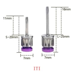 Dental Prosthetic Screwdriver ICX ITI Dentium Osstem Anlylos Nobel ICX Surgery Ratchet Screw Drivers Universal Torque Wrench