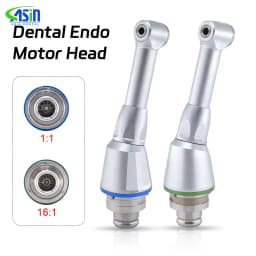 Dental electric endo motor contra angle head push button 16:1/1:1 for hand/engine files for endodontic handpiece