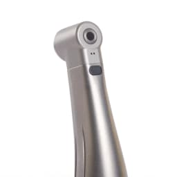 JUMTOP Dental Contra Angle Handpiece 1:1 Blue Ring LED Optic Fiber Internal Water Spray Air Turbine Low Speed Handpiece