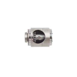 JUMTOP Dental Contra Angle Handpiece 1:1 Blue Ring LED Optic Fiber Internal Water Spray Air Turbine Low Speed Handpiece