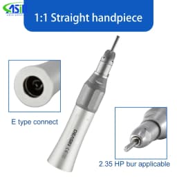 FX25 Dental Low-Speed Handpiece Straight Angle 1:1 Direct Drive Turbine Straight Surgical Electric Polishing Motor