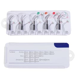 20 PCS Multifunction Dental Ultrasonic Scaling Endo Tips Fit DTE SATELEC Handpiece