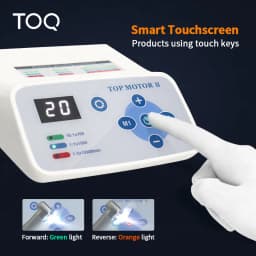 Dental Brushless Led Micro Motor Electric Machine Set Internal Water Spray E-type Contra Angle Handpiece Clinical Equipment