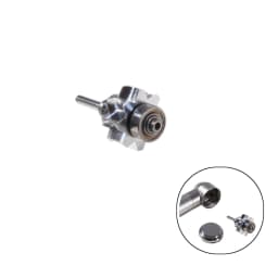 ASK Dental LED E-generator/No LED High Speed Handpiece 2Hole/4Hole Low Noise Torque Head Triple Water Spray Stainless fit NSK